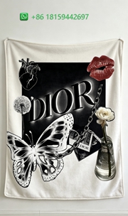 Dior Throw Blankets
